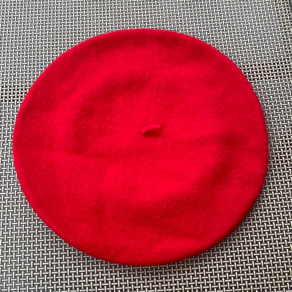 Elegant Red Beret